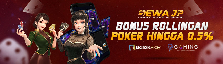 Bonus Rollingan Poker 0,5%