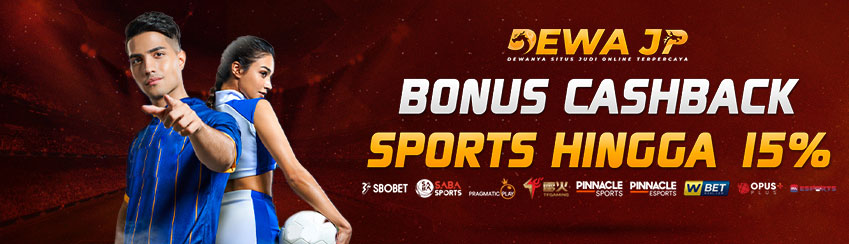 Bonus Cashback Sportbook Hingga 15%